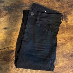 American Eagle Next Level Stretch Ripped Jeans